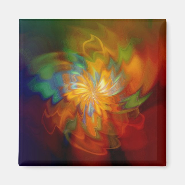 Candlelight Corsage Magnet (Front)