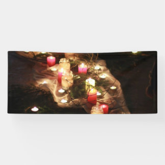 Candlelight Glow Event Banner – Customisable