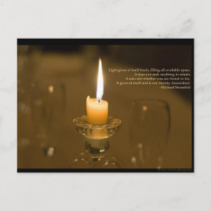 Candlelight Post Card