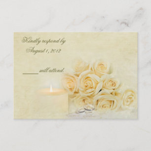 Candlelight RSVP Card