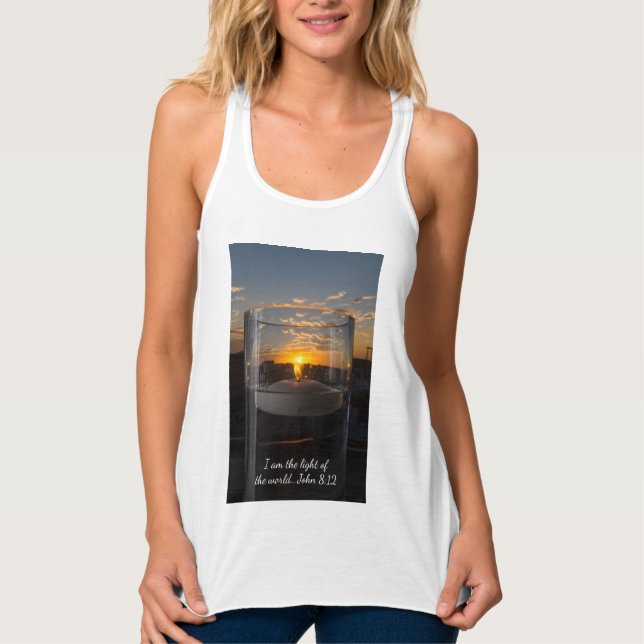 Candlelight Sunset Singlet (Front)