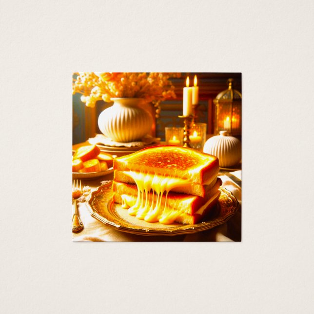 Candlelit Comfort Meal: Grilled Cheese Sandwich  (Front)