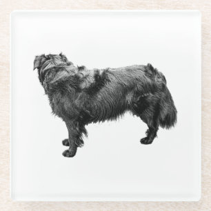Candlelit Stature Glass Coaster