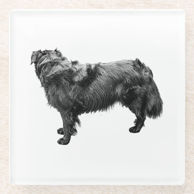 Candlelit Stature Glass Coaster (Front)