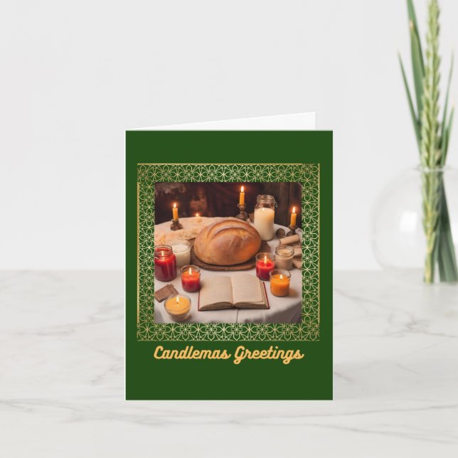 Candlemas Greeting Card  (Front)