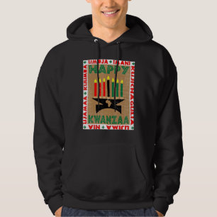 Candles 7 Principles Of Kwanzaa Hoodie