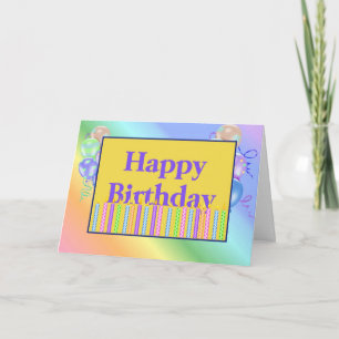 Candles Birthday Card