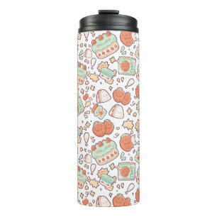 Candles Cake Thermal Tumbler