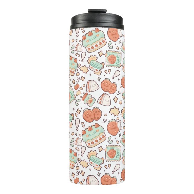 Candles Cake  Thermal Tumbler (Front)