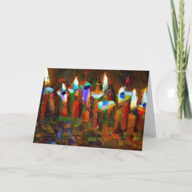 Candles Holiday Card (Front)