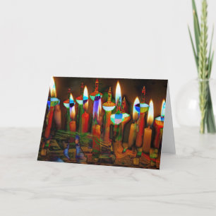 Candles Holiday Card