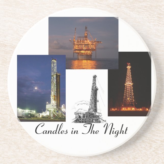 Candles in The Night Coaster (Front)