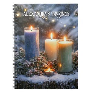 Candles in the Snow Mystical Journal