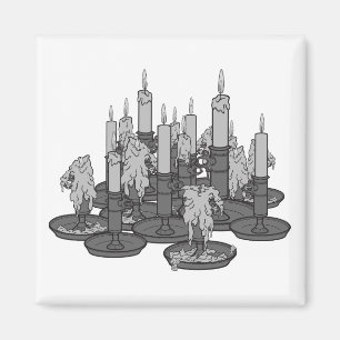 Candles Magnet