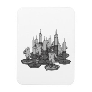Candles Magnet