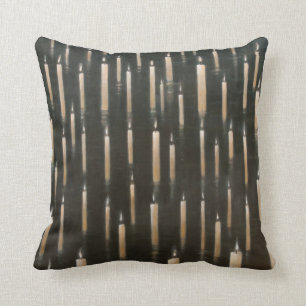Candles on the Lake Udaipur India 2012 Cushion