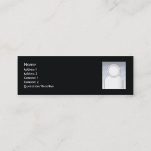 Candles - Skinny Mini Business Card