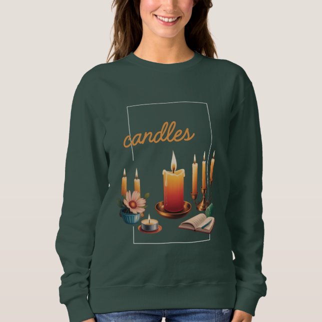 candles sweatshirt (Front)