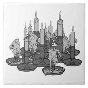 Candles Tile