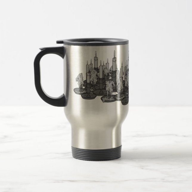 Candles Travel Mug (Left)