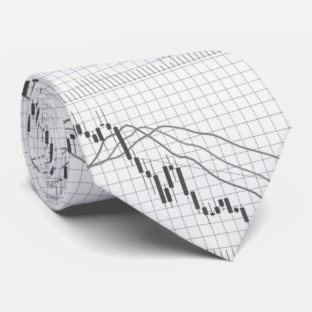 Candlestick Chart FM Tie (Rolled)