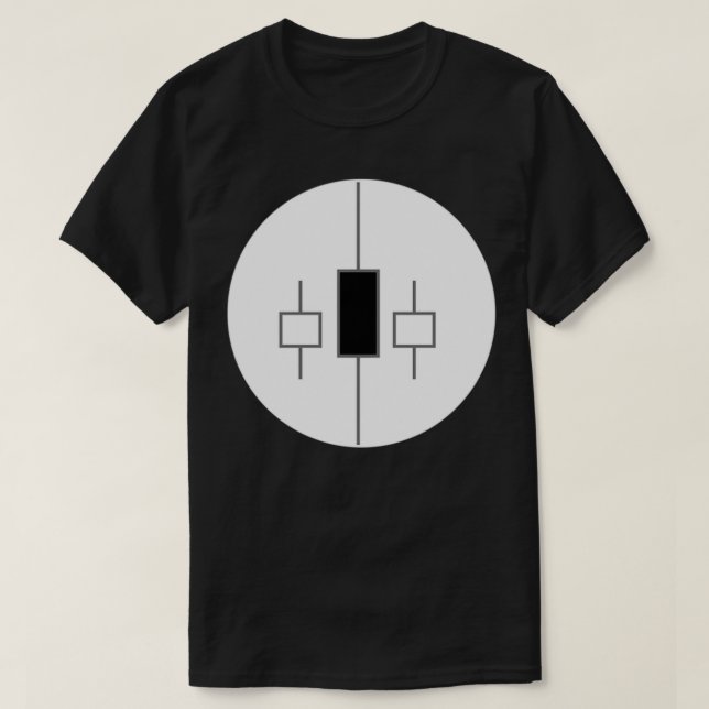 candlestick pattern high wave spinning top circle (Design Front)