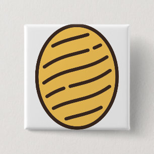 candy-5 15 cm square badge