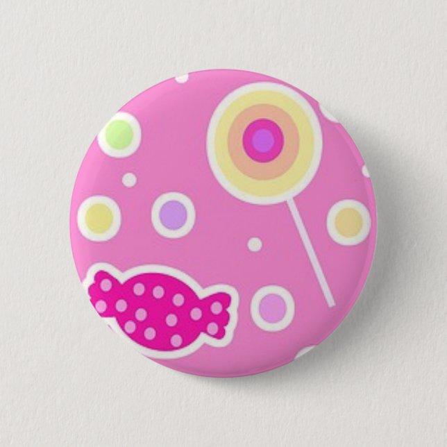 Candy! 6 Cm Round Badge (Front)