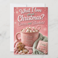 Candy and Cuddles Funny Christmas Greeting Card