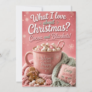 Candy and Cuddles Funny Christmas Greeting Card