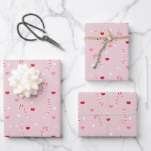 Candy and star pattern