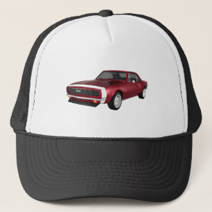 Candy Apple Camaro SS: 3D Model: Trucker Hat