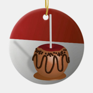 Candy Apple Ceramic Tree Decoration