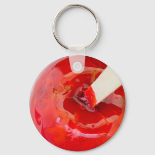 Candy Apple Keychain
