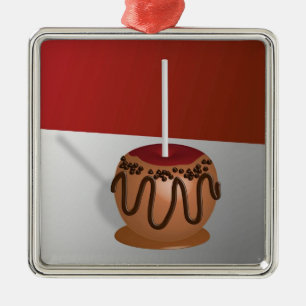 Candy Apple Metal Tree Decoration