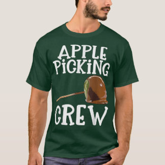 Candy Apple Picking Crew Funny Candy Dessert Women T-Shirt