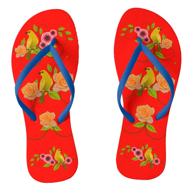 Candy Apple Pool Beach Jandals (Footbed)