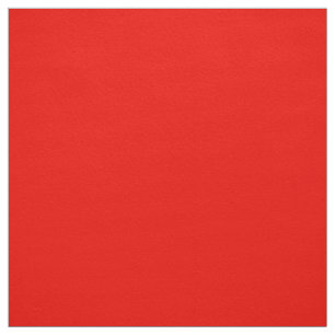 Candy Apple Red Solid Colour Fabric