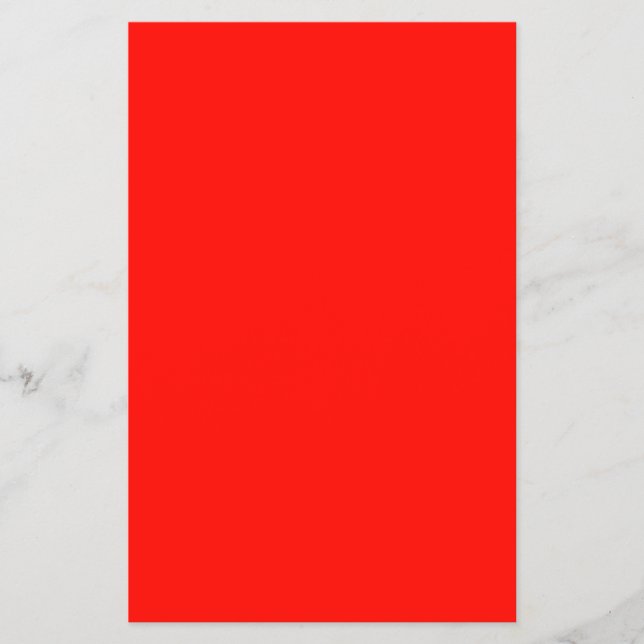 Candy Apple Red Solid Colour Flyer (Front)