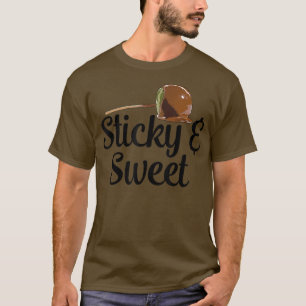 Candy Apple Sticky & Sweet Candy Dessert Women T-Shirt