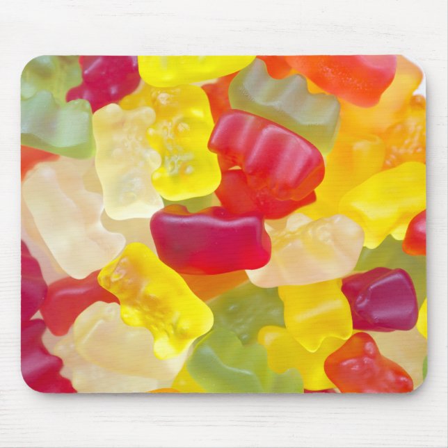 Candy background mouse pad (Front)
