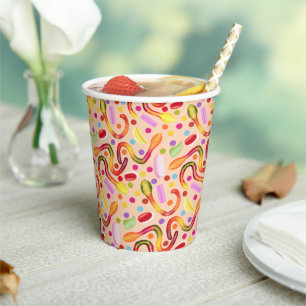 Candy Bag  Paper Cups