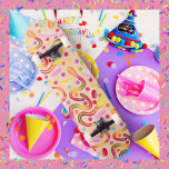 Candy Bag Skateboard<br><div class="desc">The chaos of tipping out a party favor bag or halloween treats</div>
