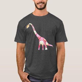 Candy Brontosaurus Dinosaur likes to eat ice cream T-Shirt