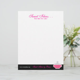Candy Buffet and Dessert Tables Personalized Letterhead