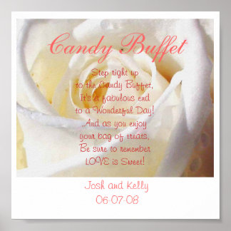 Candy Buffet Poster