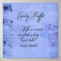 Candy Buffet Sign