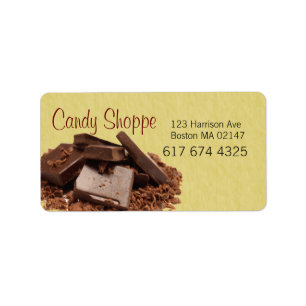 candy business labels