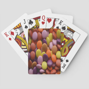 Candy Buttons Playing Cards