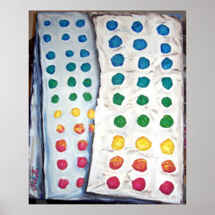 "Candy Buttons" Poster
